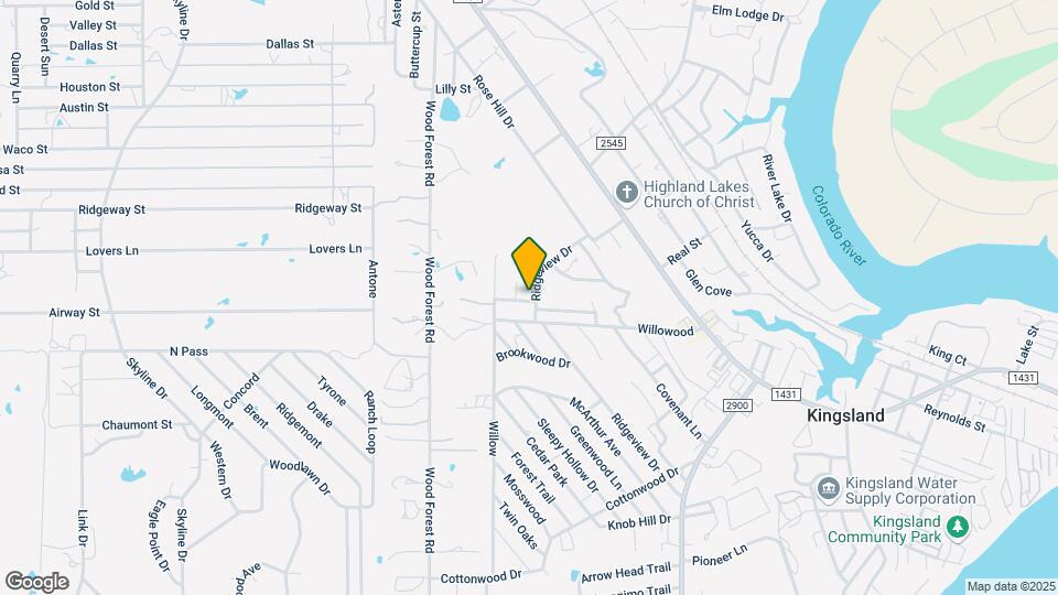 2401 Ridgeview Dr Map and Location Details