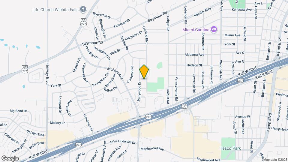2822 Lansing Blvd Mapa y Detalles de la Ubicación