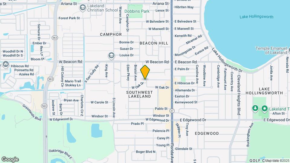415 W Oak Dr Map and Location Details