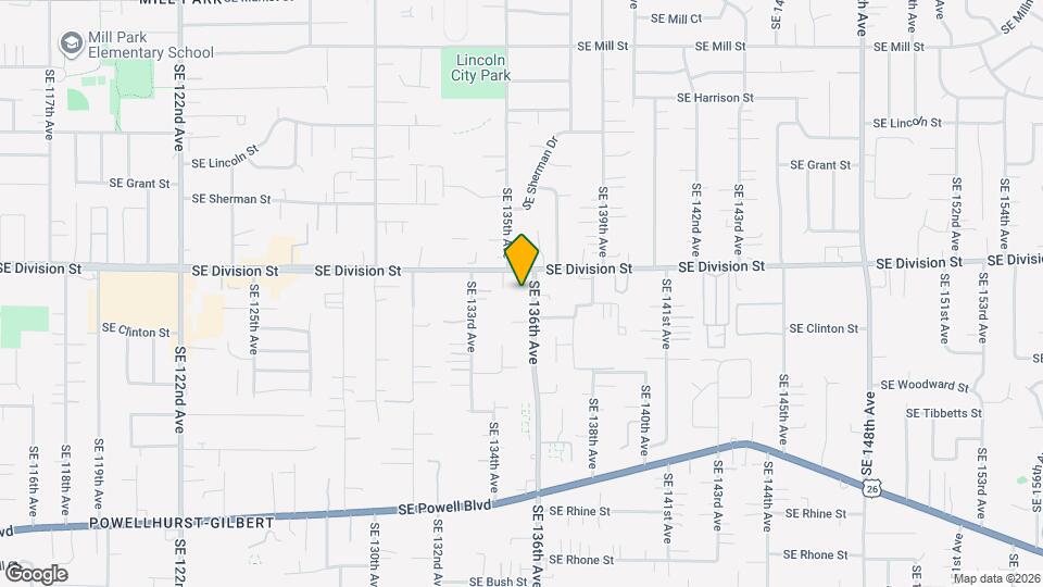 2525 SE 136th Ave Mapa y Detalles de la Ubicación