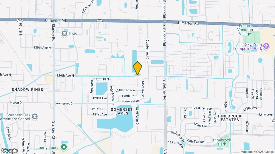 8001 CottonWoode Dr Map and Location Details