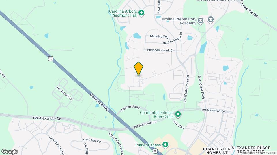 1102 Talis Crk Dr Mapa y Detalles de la Ubicación