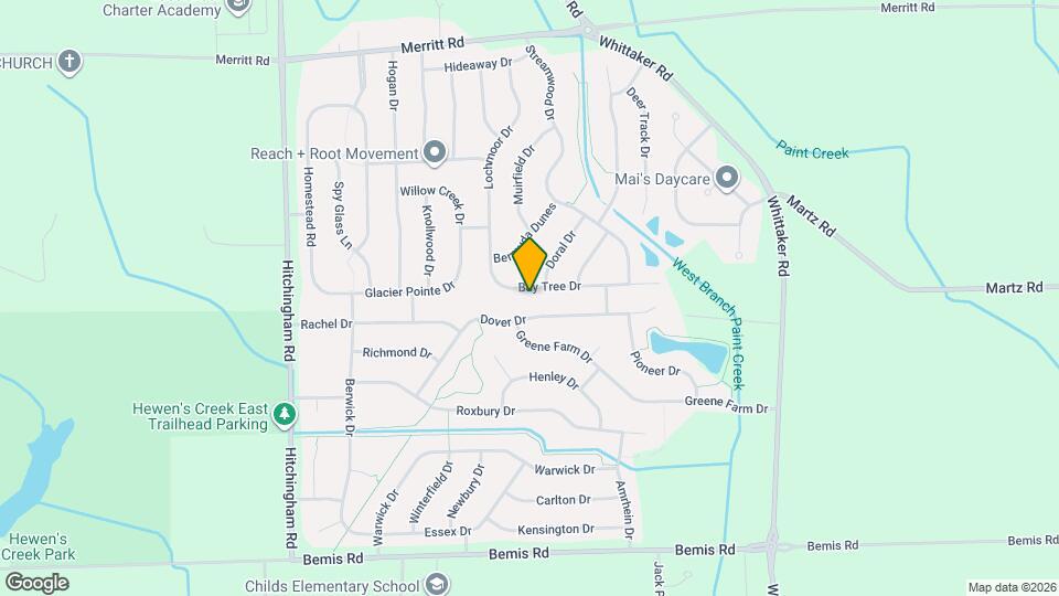 7582 Bay Tree Dr Map and Location Details