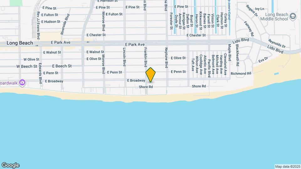 513 Shore Rd Map and Location Details