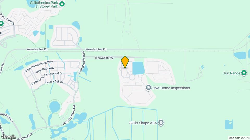 9848 Loblolly Woods Dr Map and Location Details