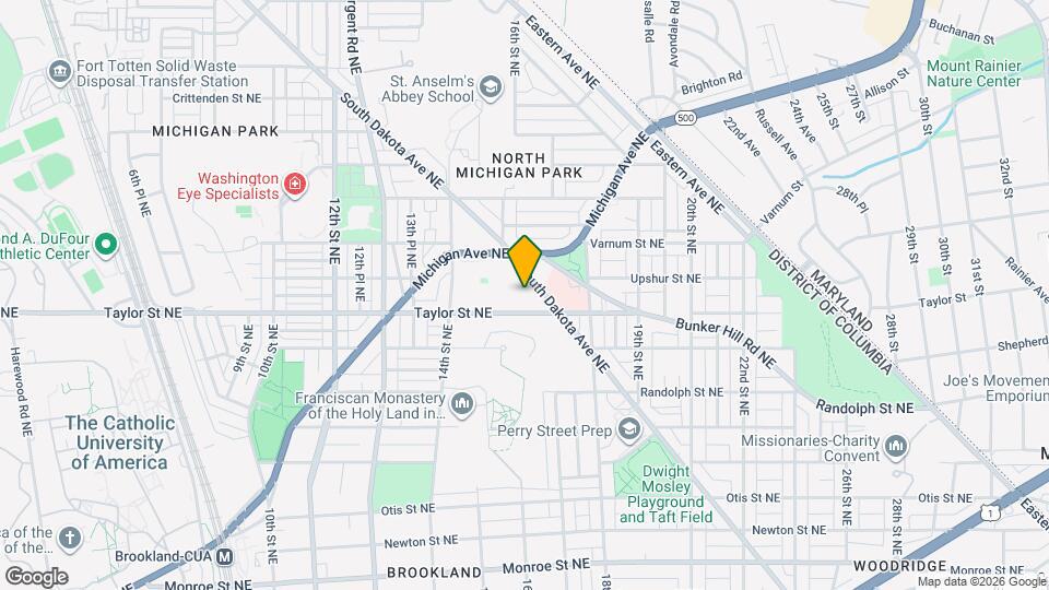 4234 South Dakota Ave NE Map and Location Details