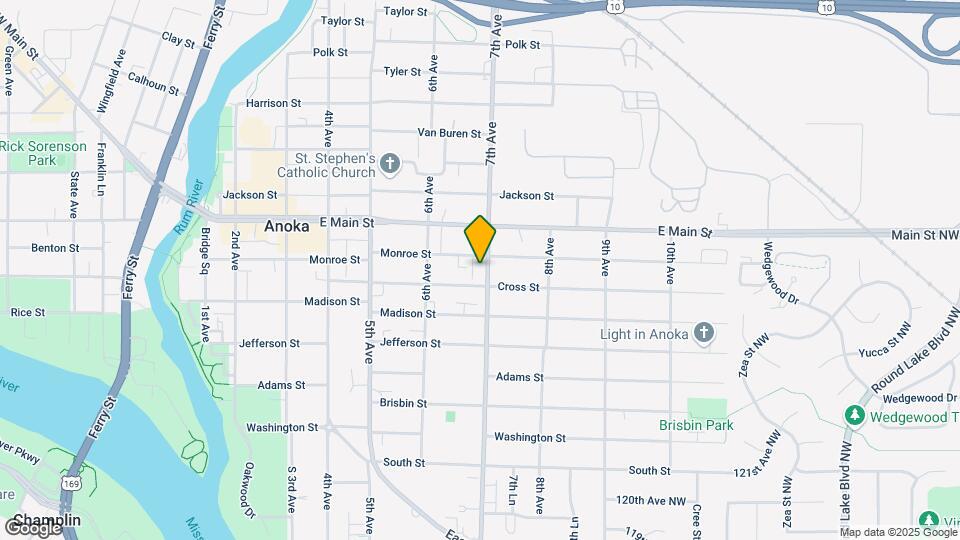 Monroe Place Apartments (55 and older) Map and Location Details