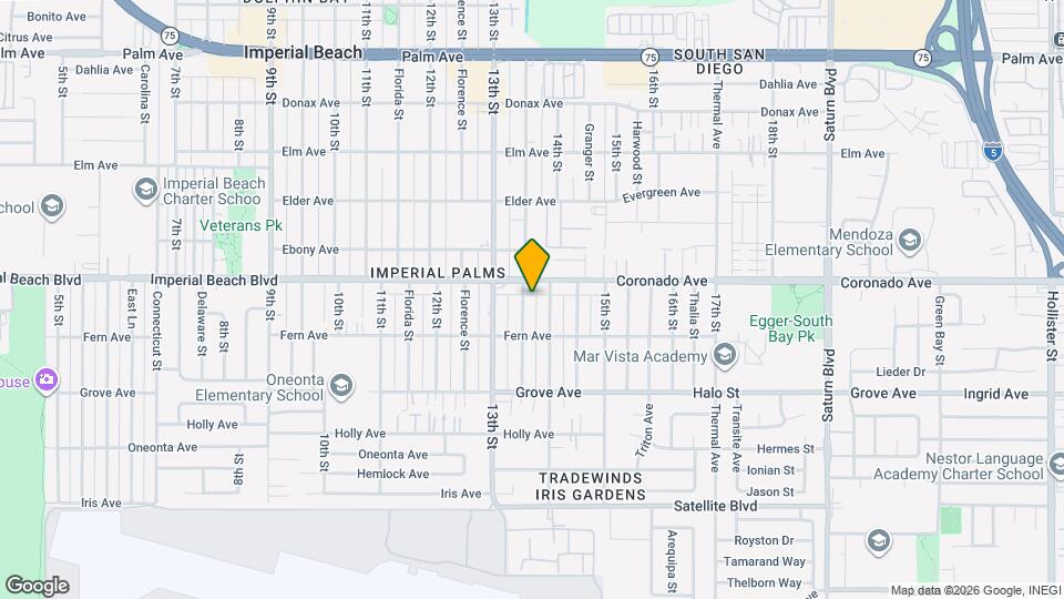 1131 Georgia St Map and Location Details