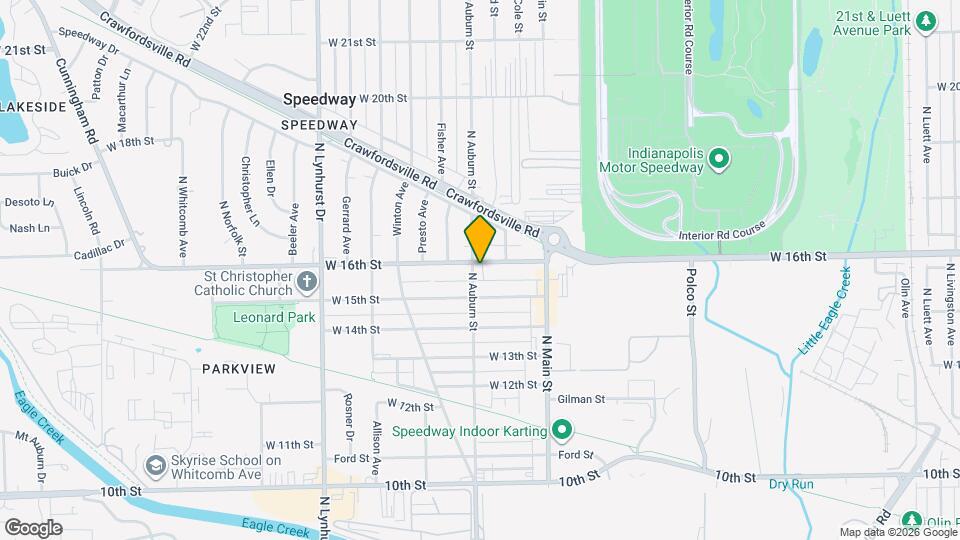 4971 W 16th St Map and Location Details