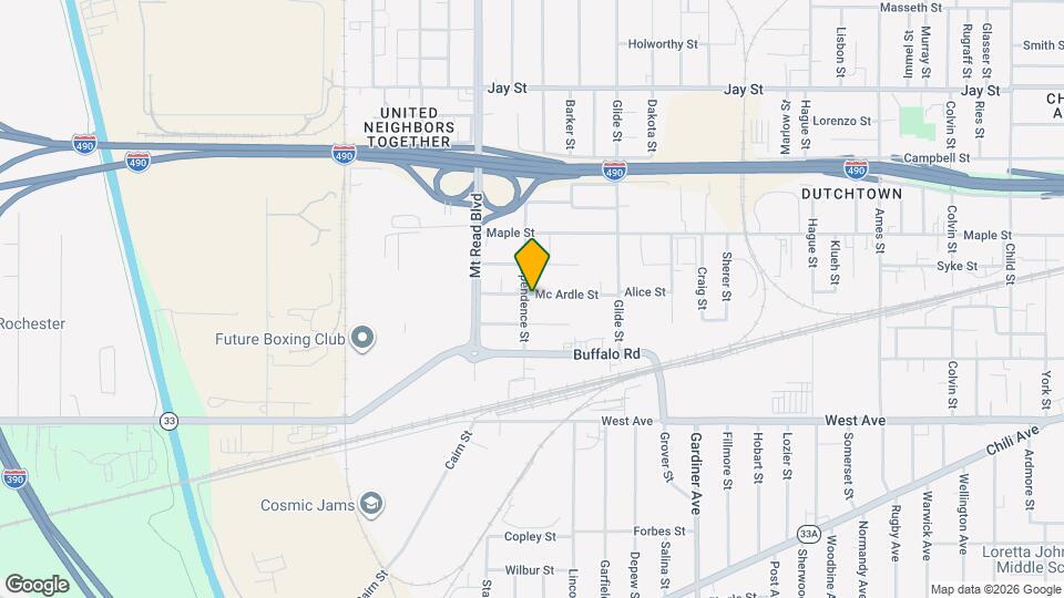 132 Independence St Mapa y Detalles de la Ubicación