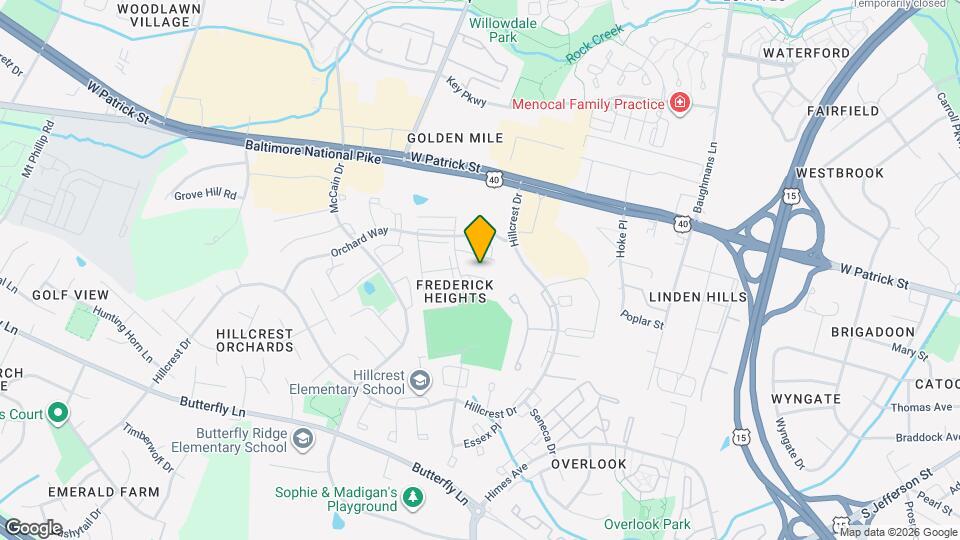 1127 Providence Ct Map and Location Details