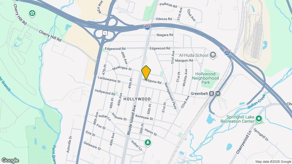 5007 Laguna Rd Map and Location Details