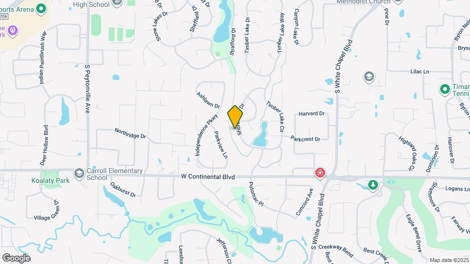 804 Shorecrest Dr Map and Location Details