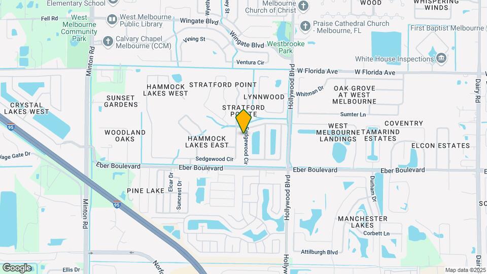 1044 Sedgewood Cir, Unit 01-829 Map and Location Details