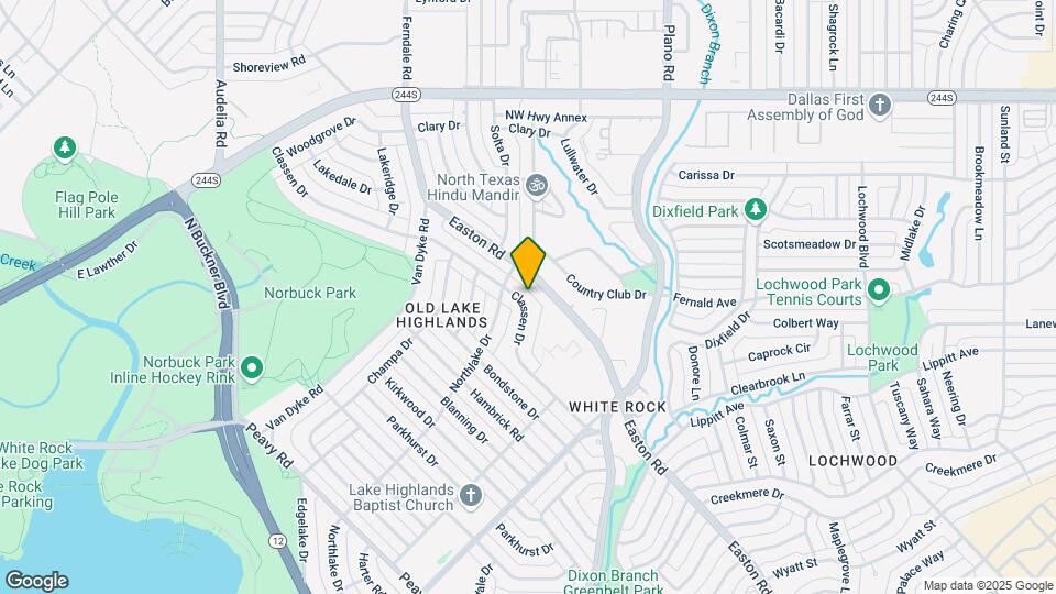 424 Classen Dr Map and Location Details