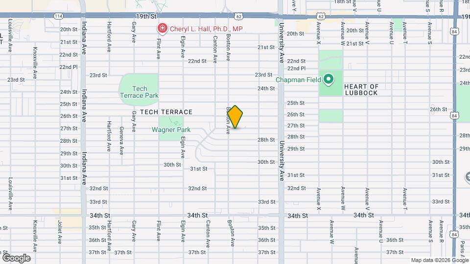 2621 27th St Map and Location Details