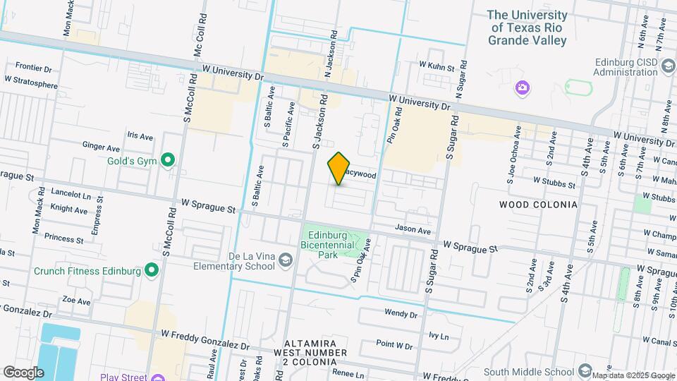 1922 Upland Dr Map and Location Details