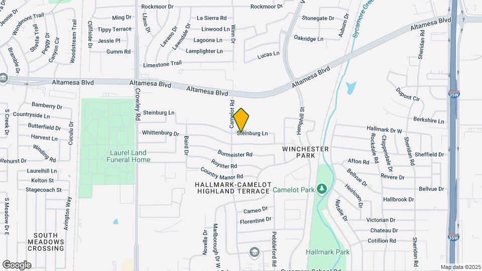 1329 Steinburg Ln Map and Location Details