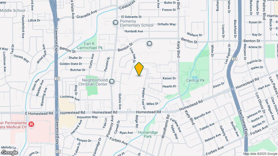 900 Pepper Tree Ln Map and Location Details