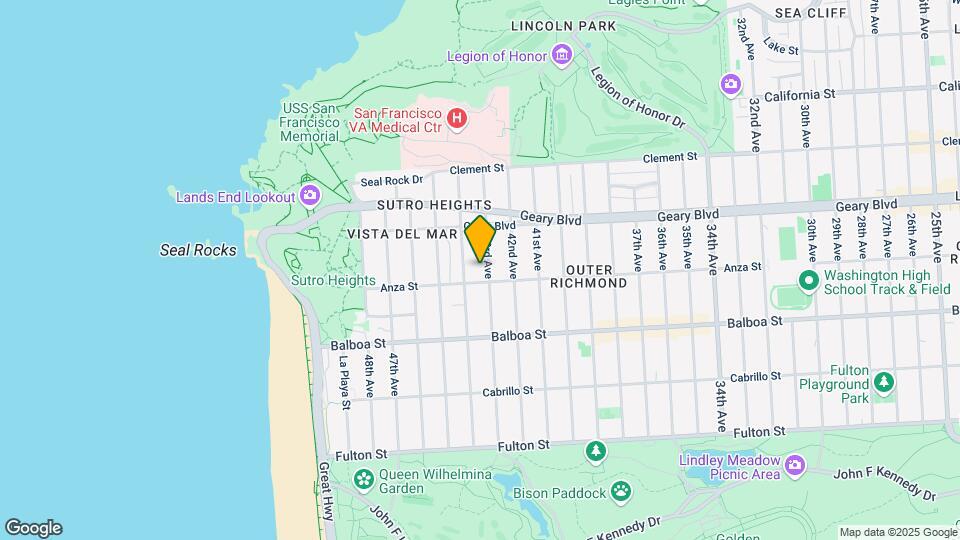 581 43rd Ave Mapa y Detalles de la Ubicación
