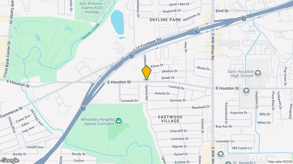 6010 Upland Rd Map and Location Details