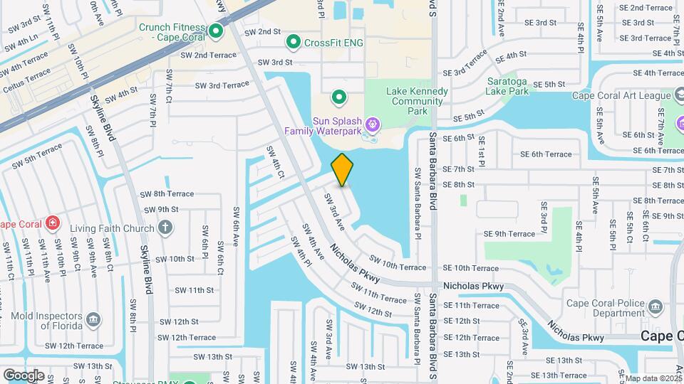 933 SE 26th Terrace Mapa y Detalles de la Ubicación