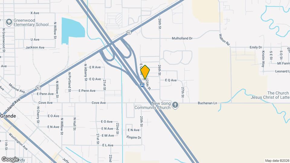 1608 25th St Map and Location Details