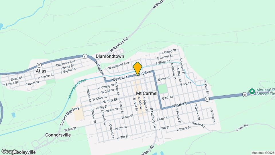 15 E Cherry St Map and Location Details