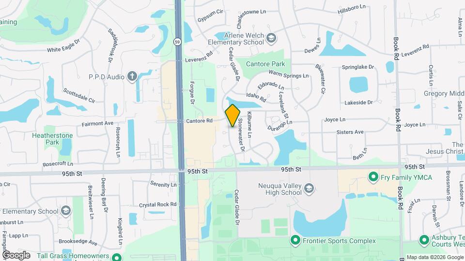 2884 Cedar Glade Dr Map and Location Details