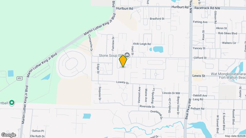 852 Dunwoody Pl Map and Location Details