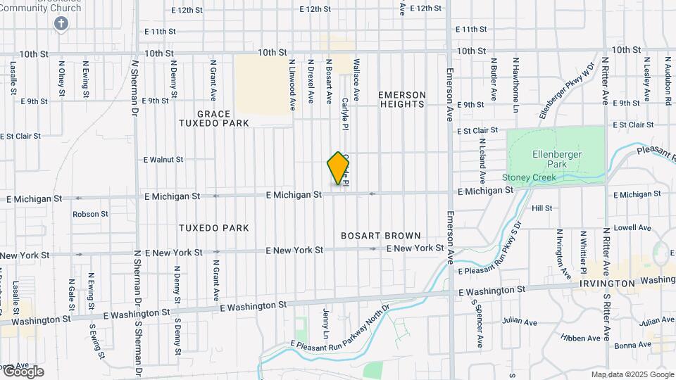 4710-4712 E Michigan St Map and Location Details