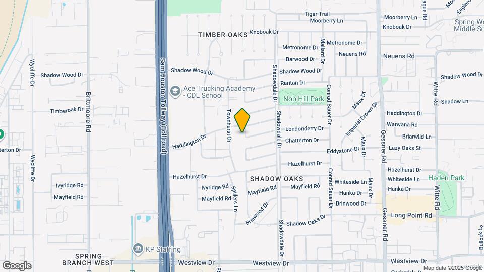 1631 Shadow Bend Dr Map and Location Details