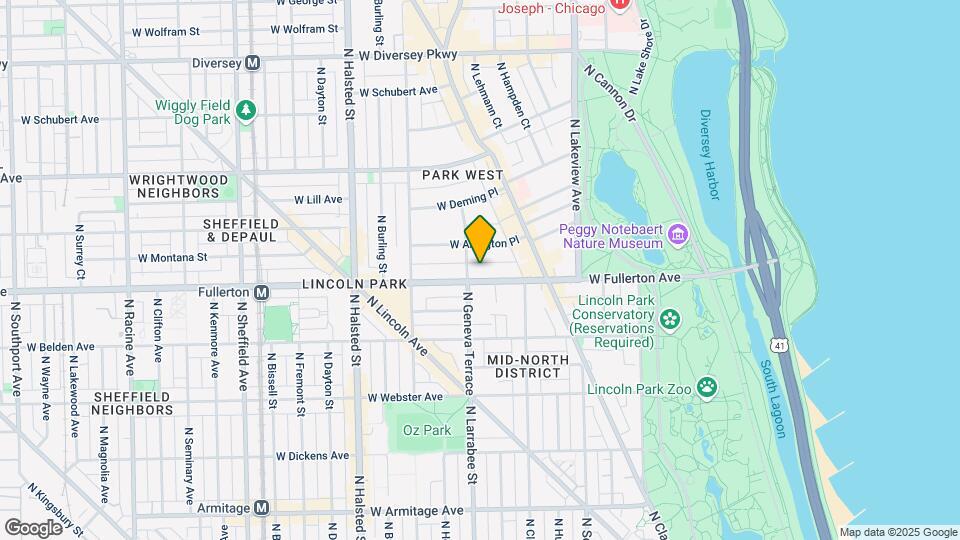 548 W Fullerton Pkwy Mapa y Detalles de la Ubicación