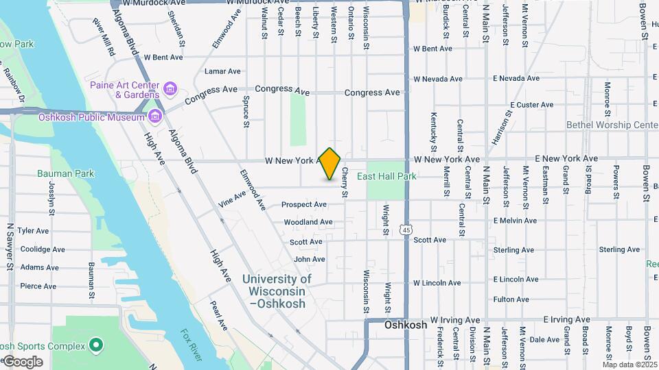 732 Vine Ave Map and Location Details