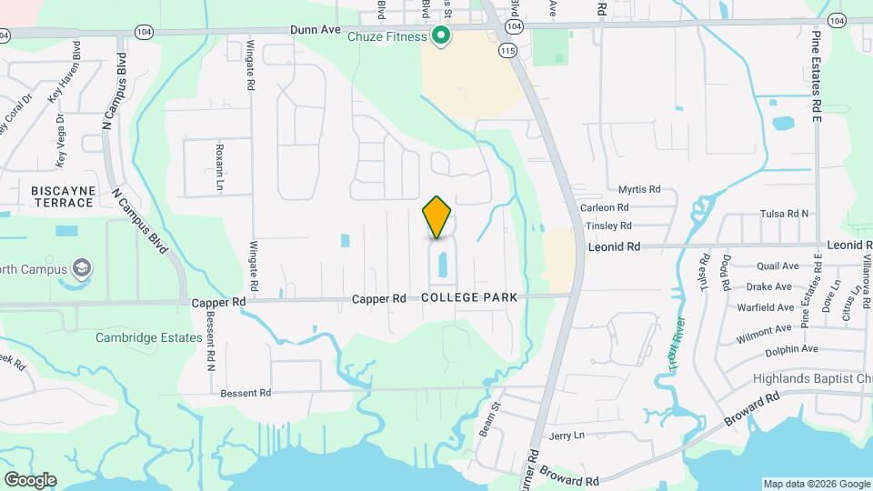 10706 Meadowlea Dr Map and Location Details