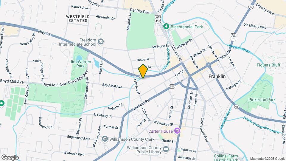 331 Fairpark Ct Map and Location Details