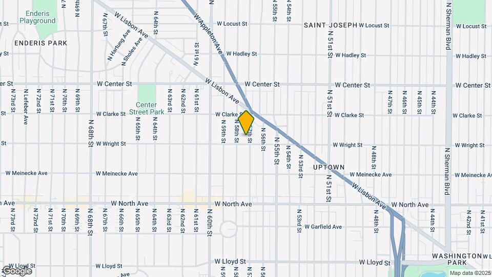 2515 N 57th St, Unit 2515 Map and Location Details