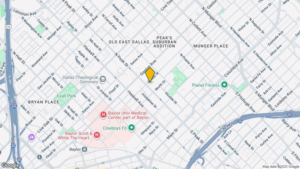 4300 Junius St Map and Location Details