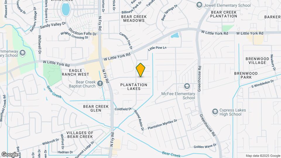 19639 Plantation Grove Tr Map and Location Details