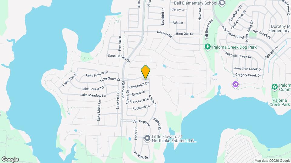 1357 Rembrandt Dr Map and Location Details