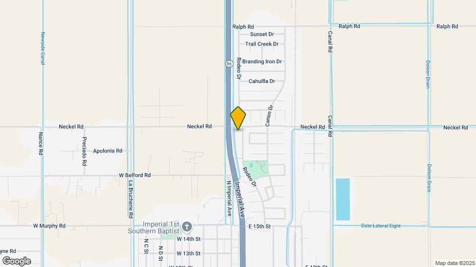 1200 Rodeo Dr Map and Location Details