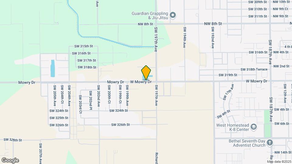 19736 SW 320th St Map and Location Details