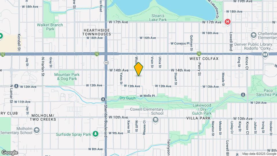 1350 Wolff St Map and Location Details