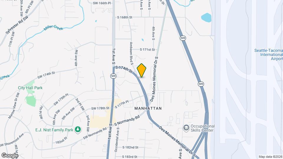 17430 Ambaum Blvd S Map and Location Details