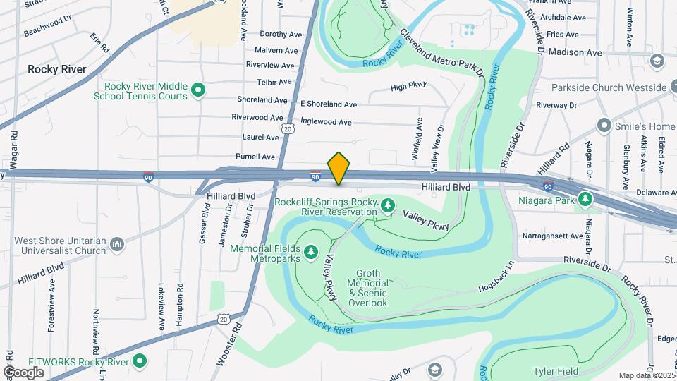 18963 Hilliard Blvd Mapa y Detalles de la Ubicación