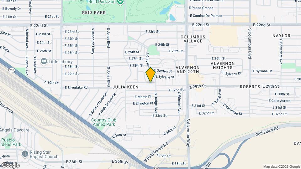 3656 E Sylvane St Map and Location Details
