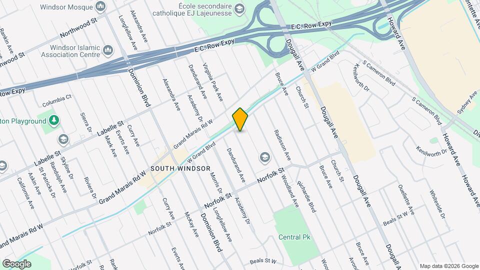 3024 Virginia Park Ave Map and Location Details