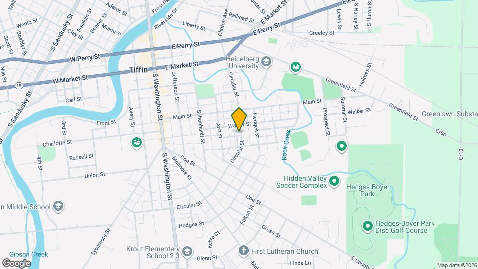 194 Circular St Map and Location Details