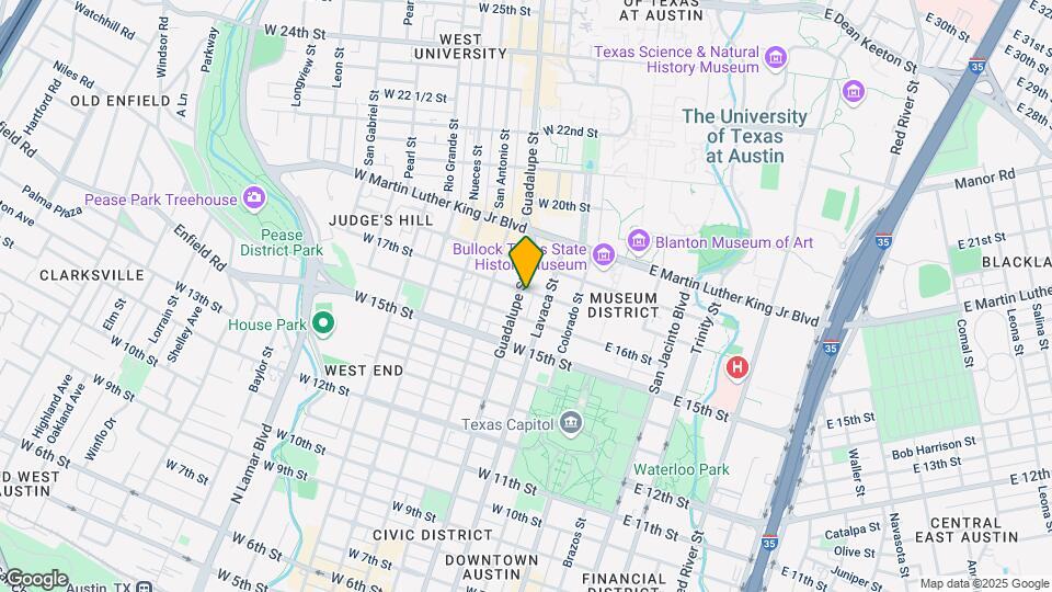 313 W 17th St Mapa y Detalles de la Ubicación