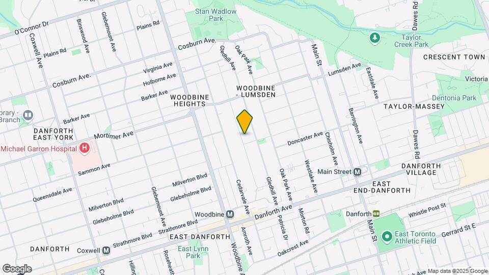 103-103 King Edward Ave Map and Location Details